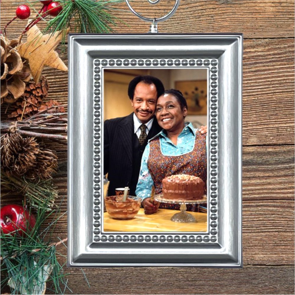 The Jeffersons Retro Nostalgic TV Show Memorabilia Christmas Tree Ornament